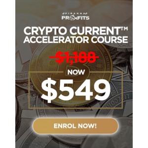 [Download] Piranha Profits Cryptocurrency Trading Course : Crypto Current  (1.39GB)